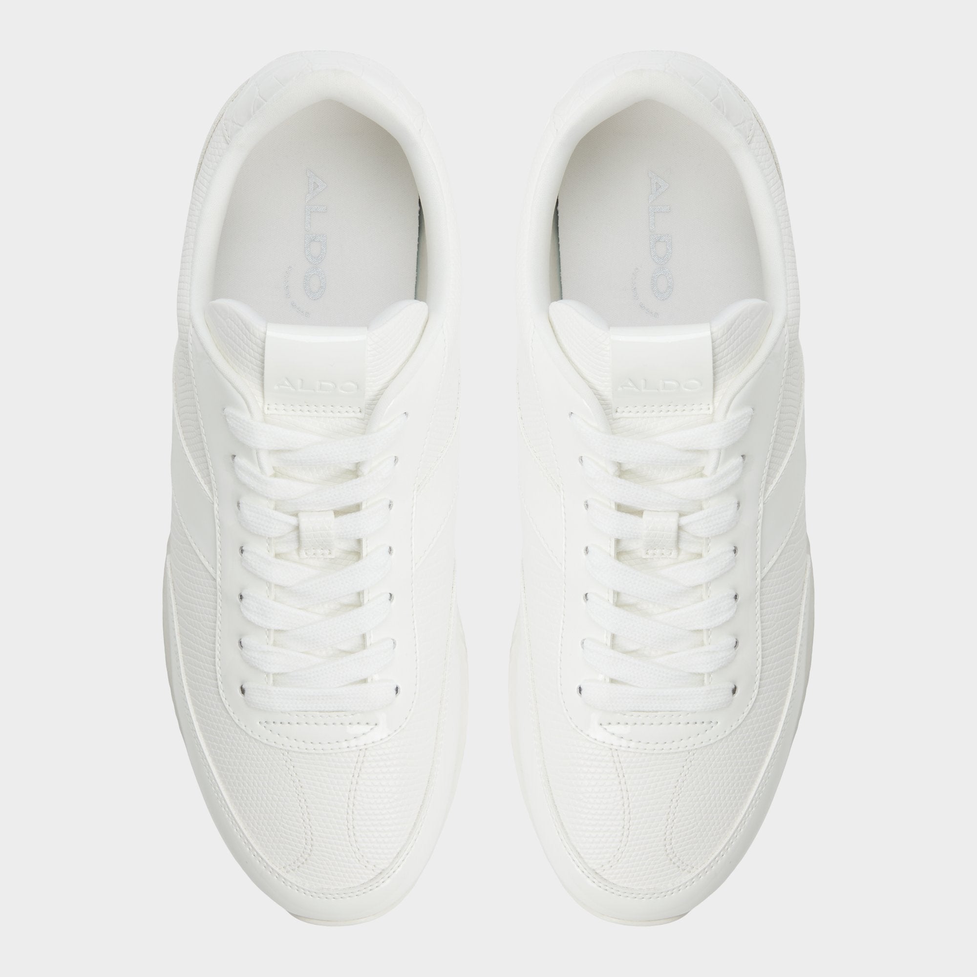 Nathaniel in White Combo - Low top sneaker Cup sole