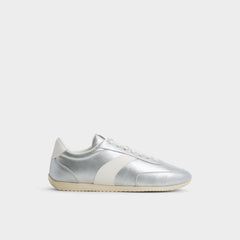 Nathaniel in Silver - Low top sneaker Cup sole