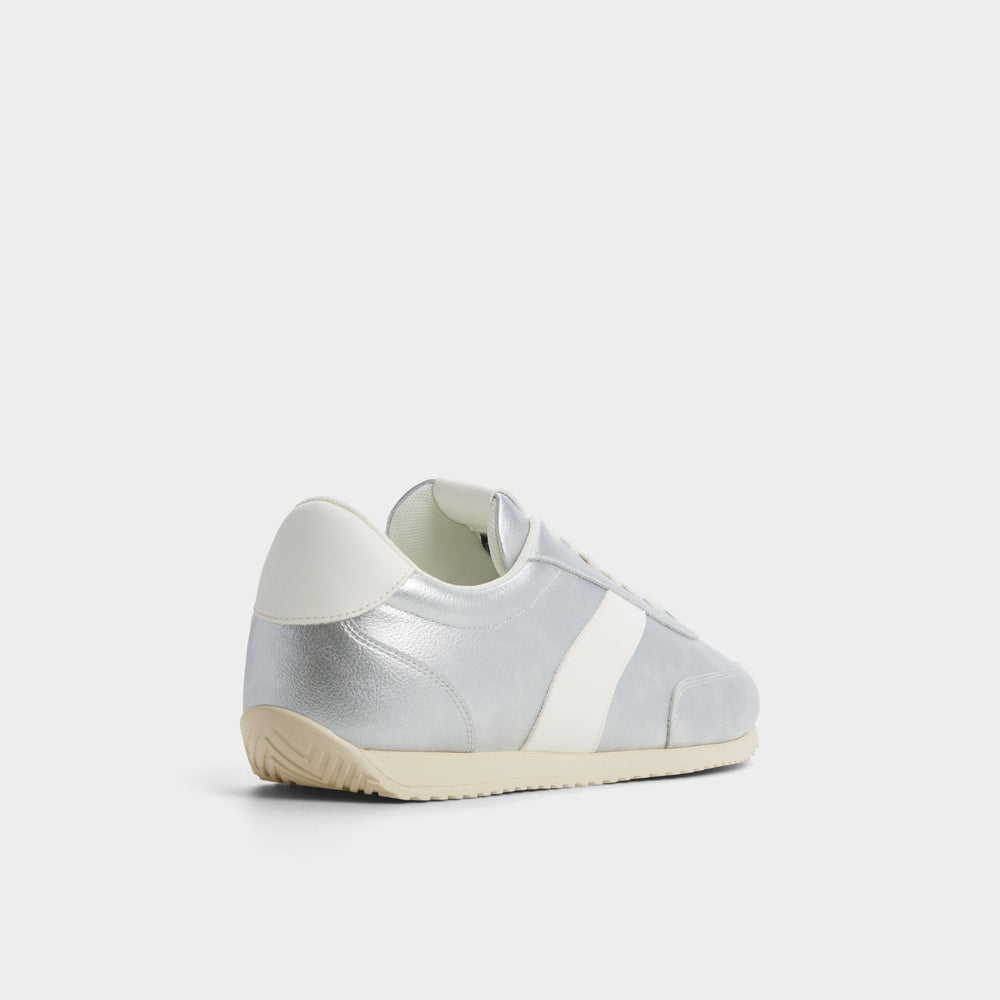 Nathaniel in Silver - Low top sneaker Cup sole