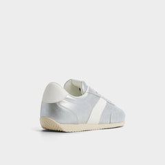 Nathaniel in Silver - Low top sneaker Cup sole