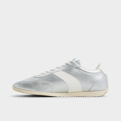 Nathaniel in Silver - Low top sneaker Cup sole