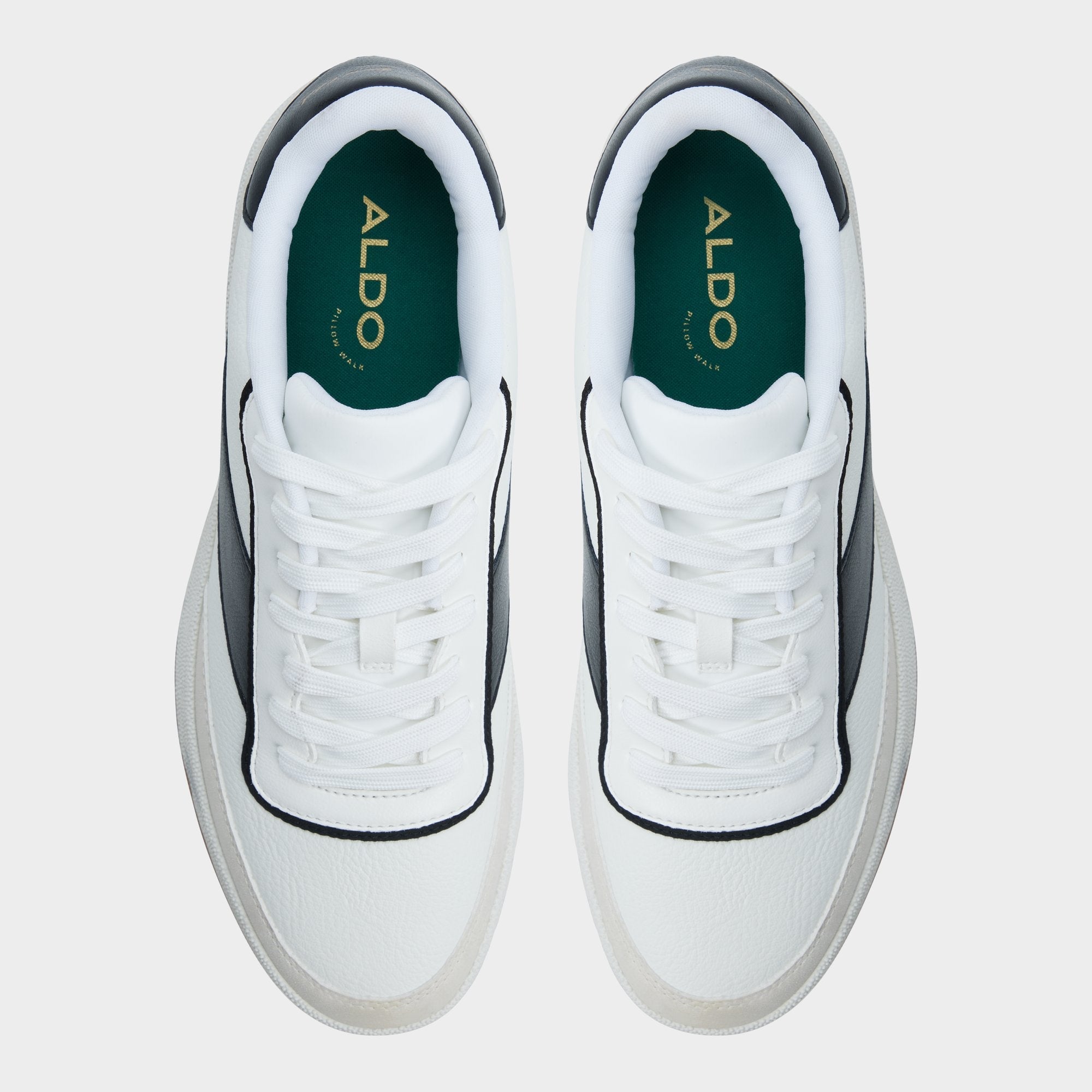 Ashwin in White - Low top sneaker Cup sole