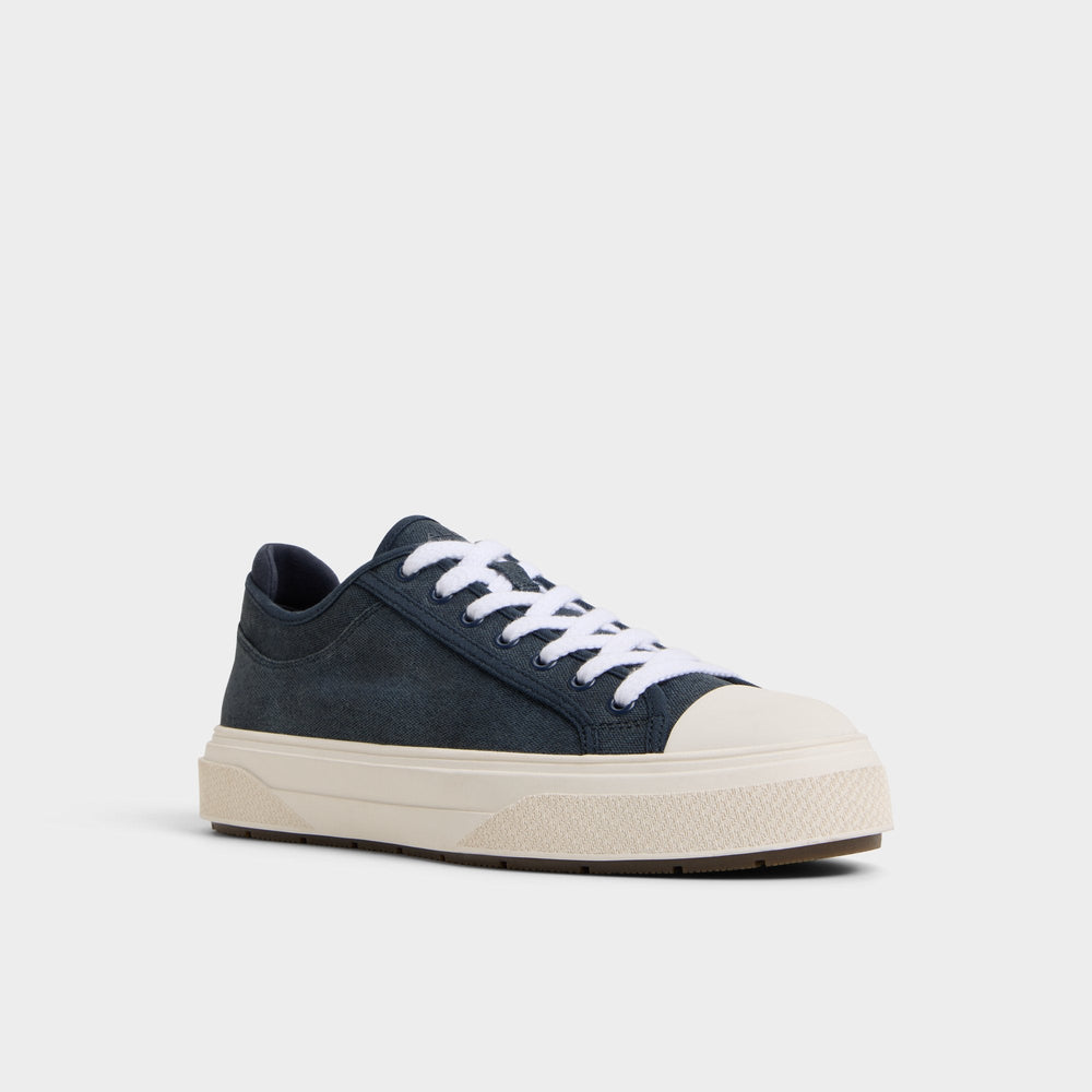 Colin in Navy - Low top sneaker Cup sole