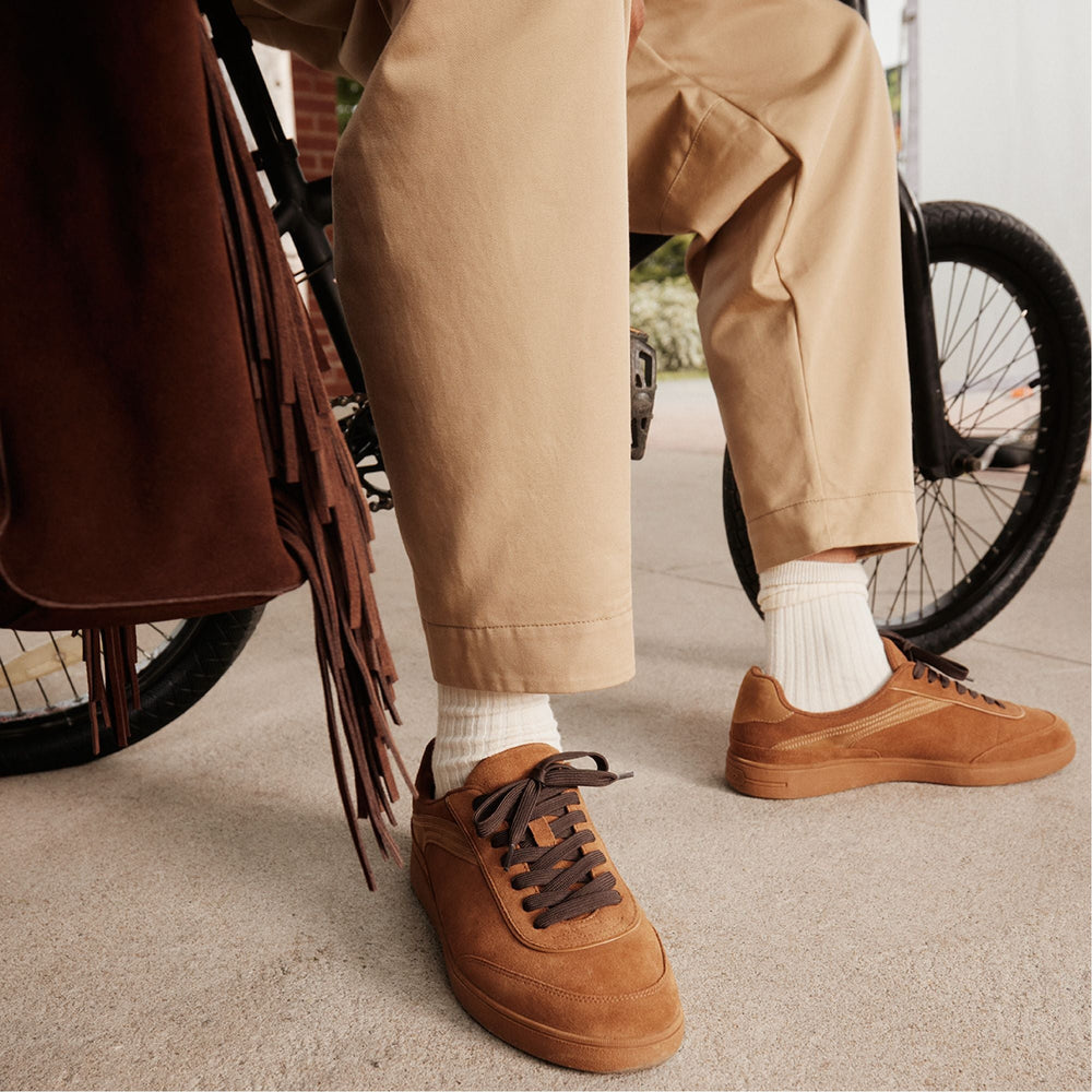 Cup sole Cypress in Cognac - Low top sneaker