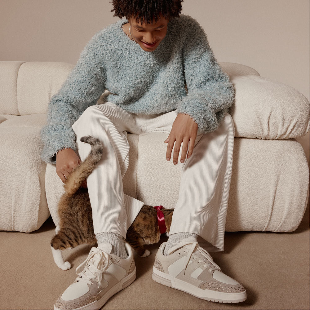 Kian in Light Beige 14154132 - Low top sneaker Cup sole