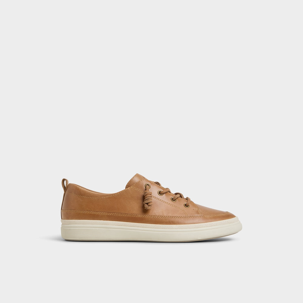 Tristin in Light Brown - Low top sneaker Cup sole