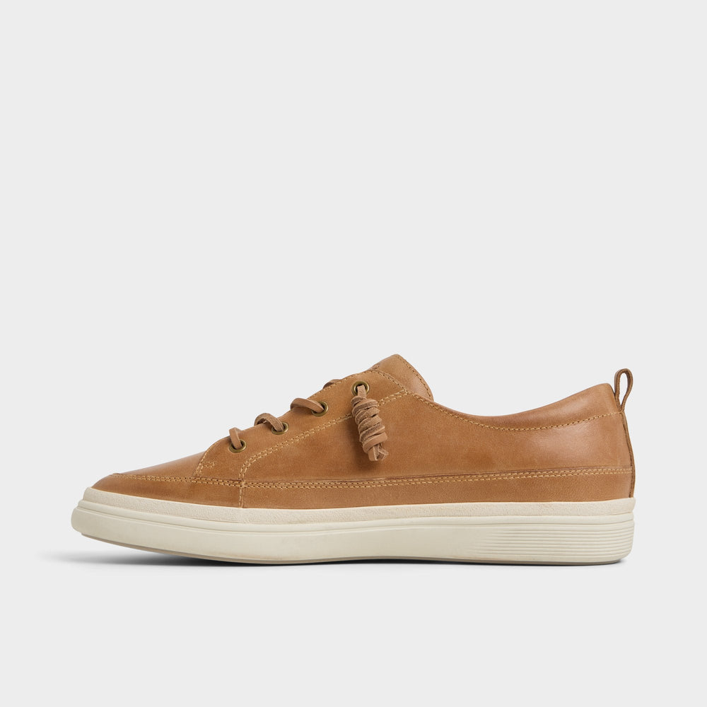 Tristin in Light Brown - Low top sneaker Cup sole