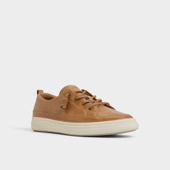 Tristin in Light Brown - Low top sneaker Cup sole