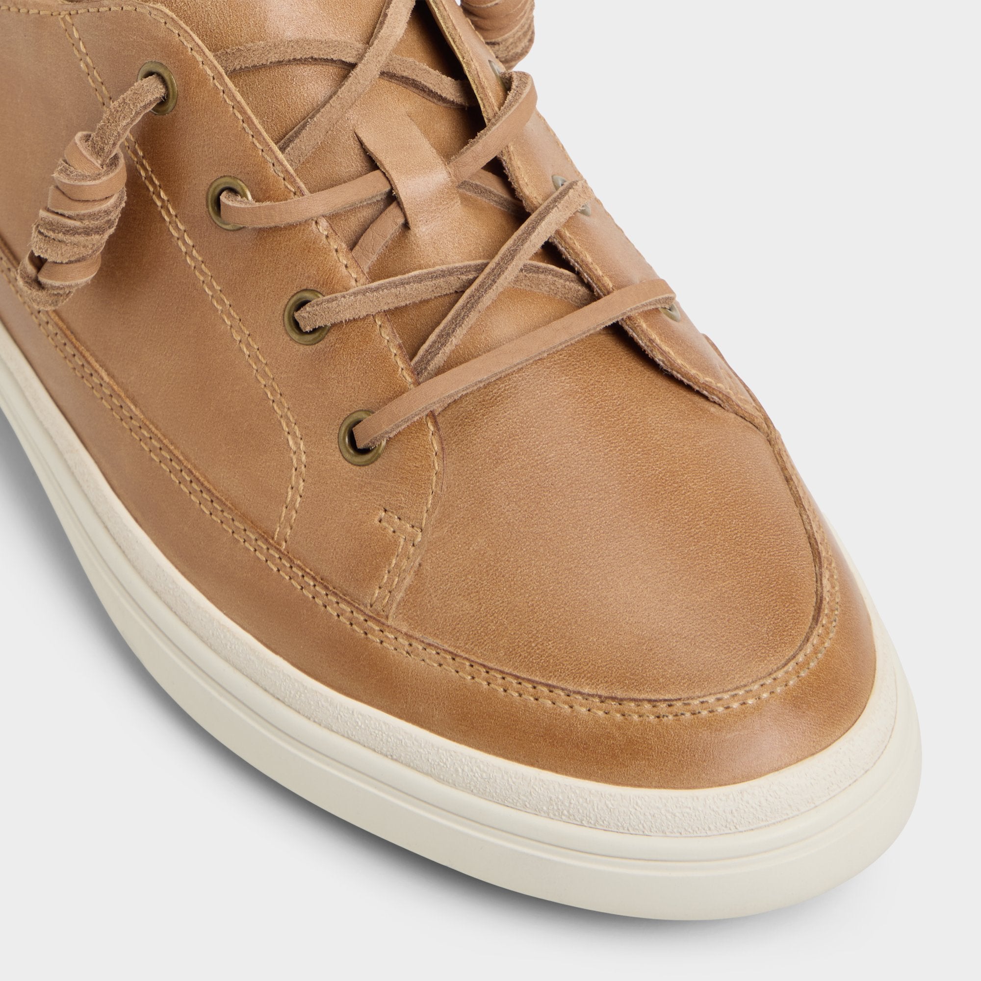 Tristin in Light Brown - Low top sneaker Cup sole