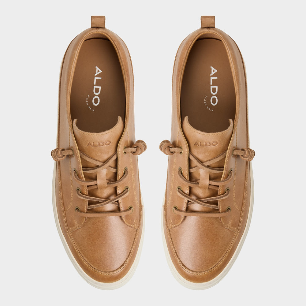 Tristin in Light Brown - Low top sneaker Cup sole