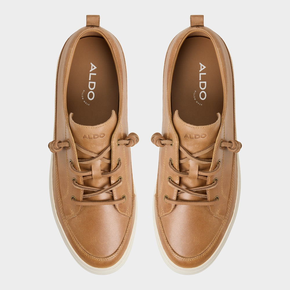 Tristin in Light Brown - Low top sneaker Cup sole