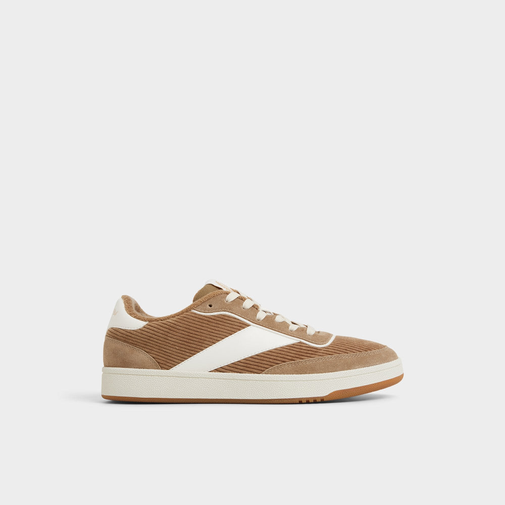 Ashwin in Taupe - Low top sneaker Cup sole