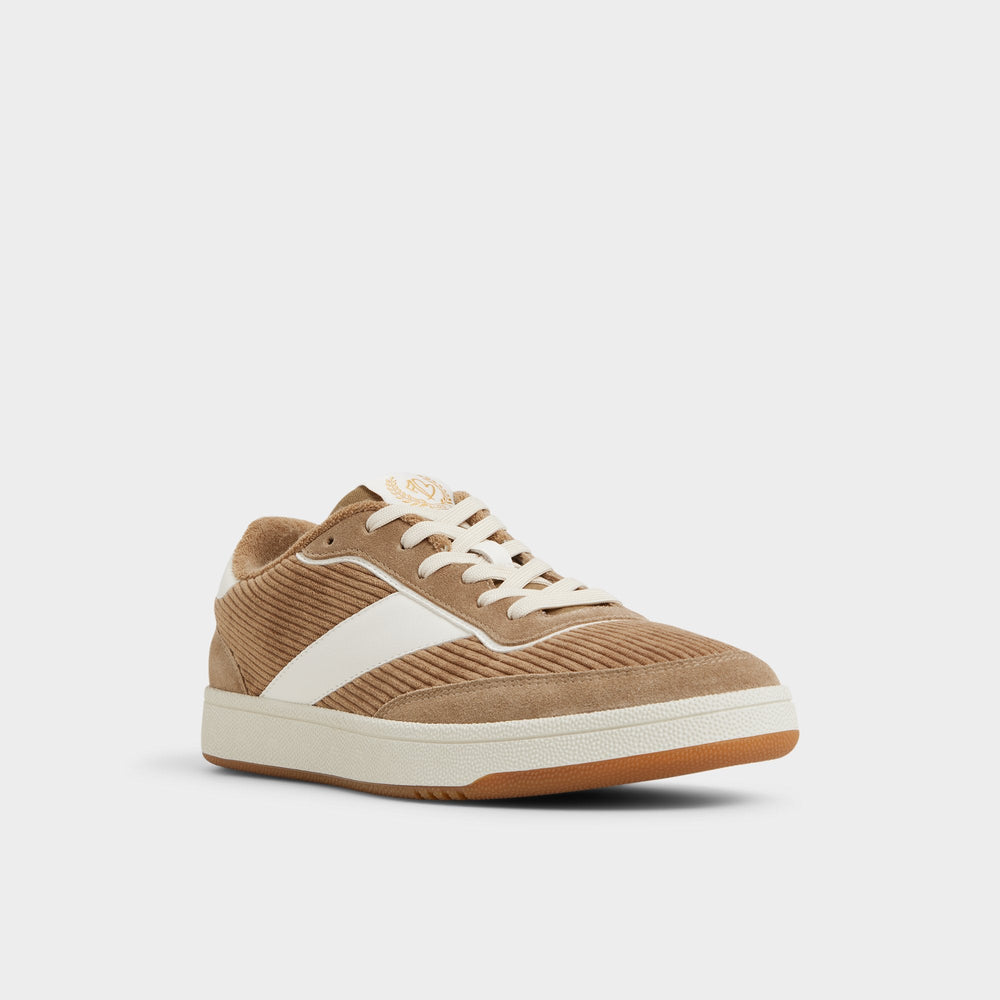 Ashwin in Taupe - Low top sneaker Cup sole