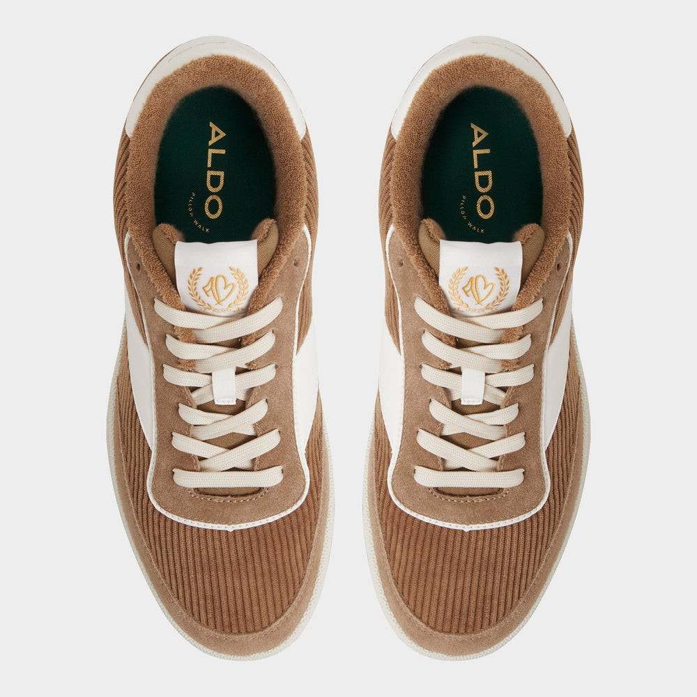 Ashwin in Taupe - Low top sneaker Cup sole