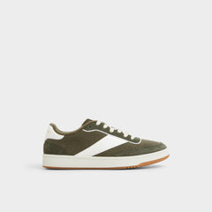 Cup sole Ashwin in Olive - Low top sneaker