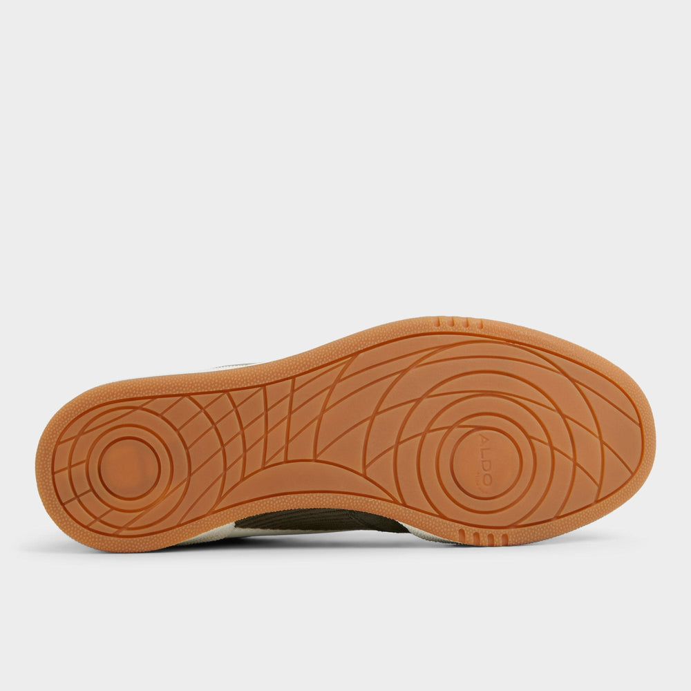 Cup sole Ashwin in Olive - Low top sneaker