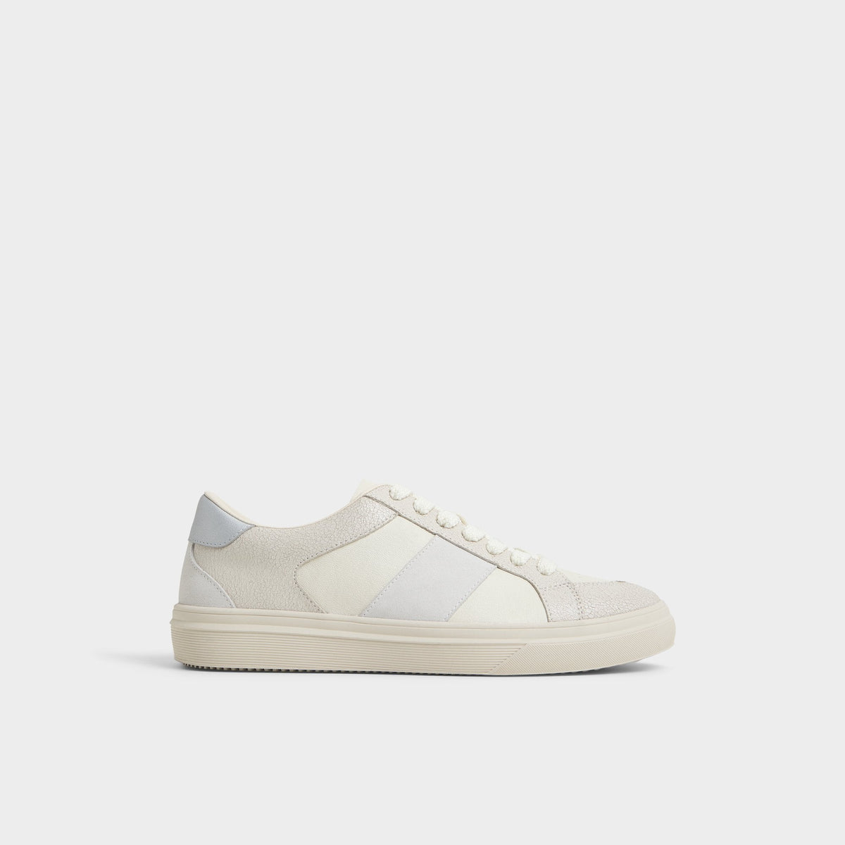 Braxton in White - Low top sneaker Cup sole
