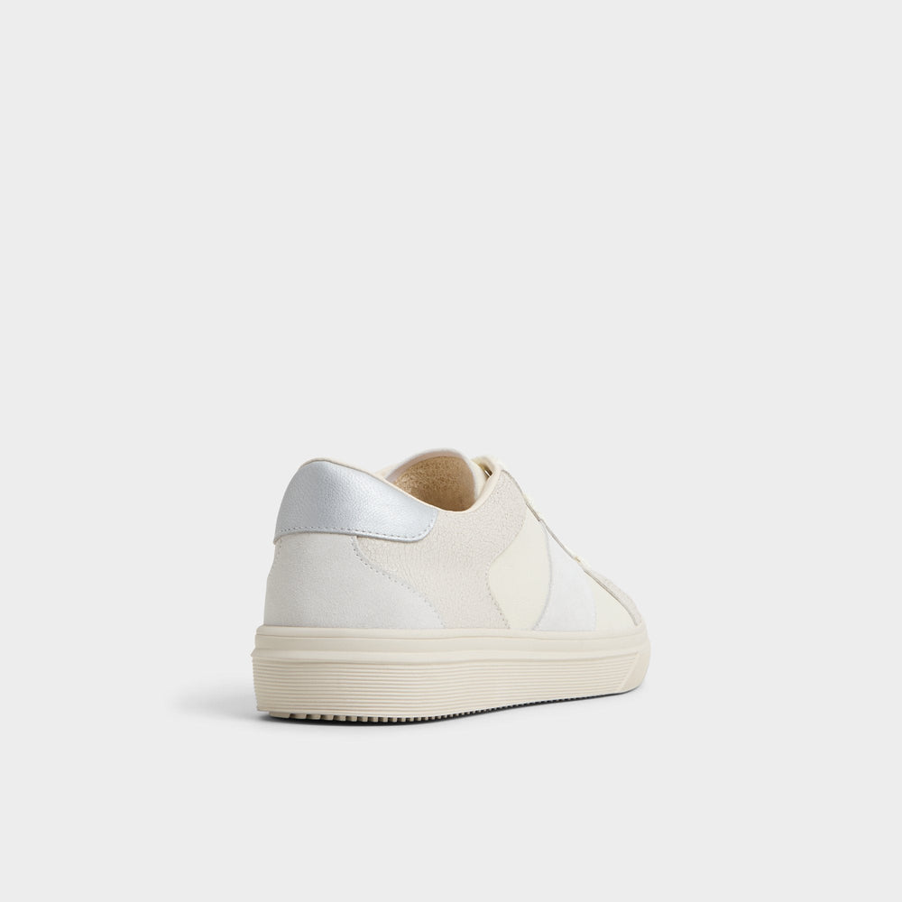 Braxton in White - Low top sneaker Cup sole