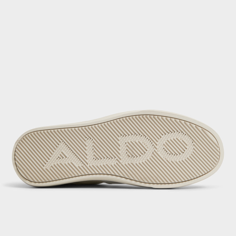 Braxton in White - Low top sneaker Cup sole