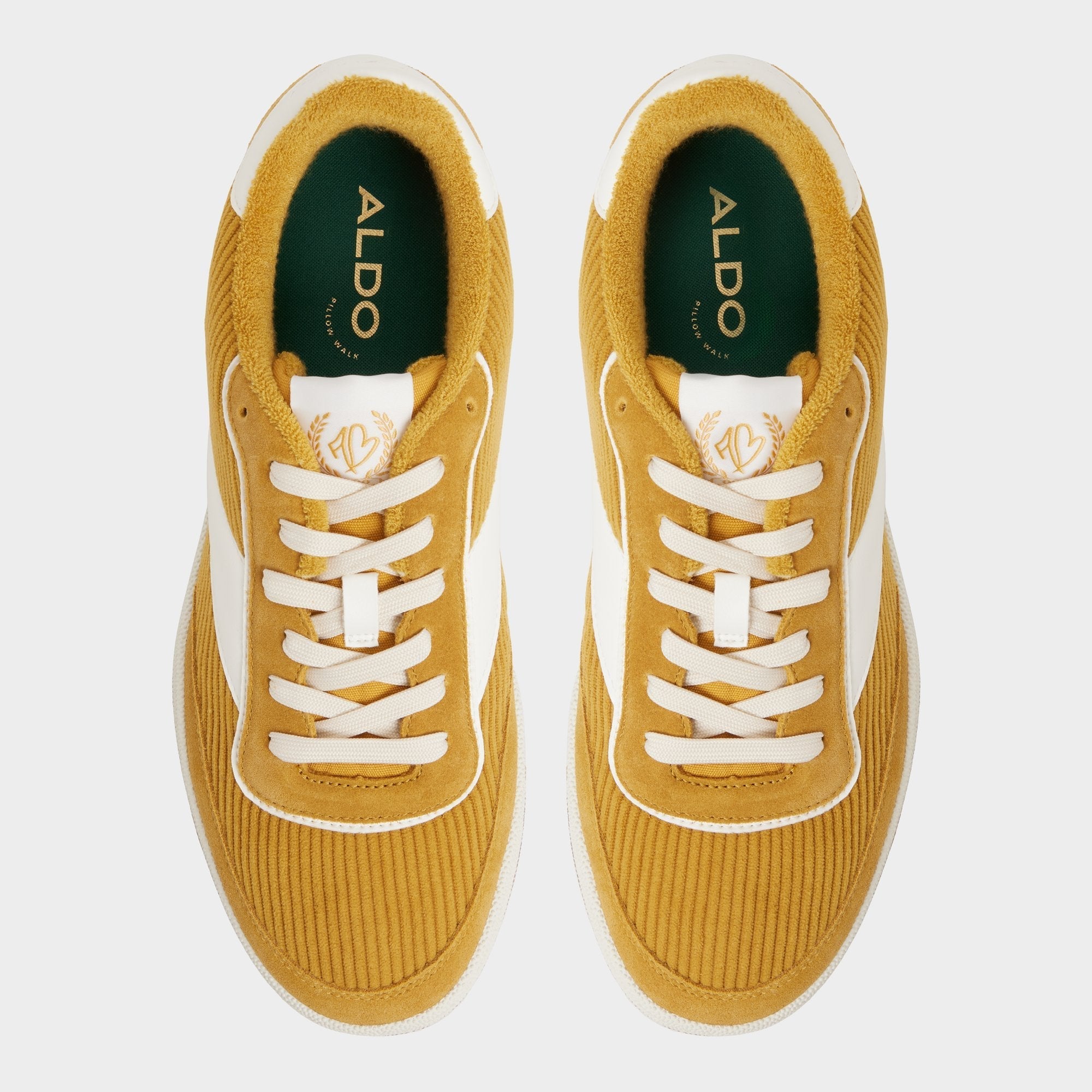 Ashwin in Other Yellow - Low top sneaker Cup sole