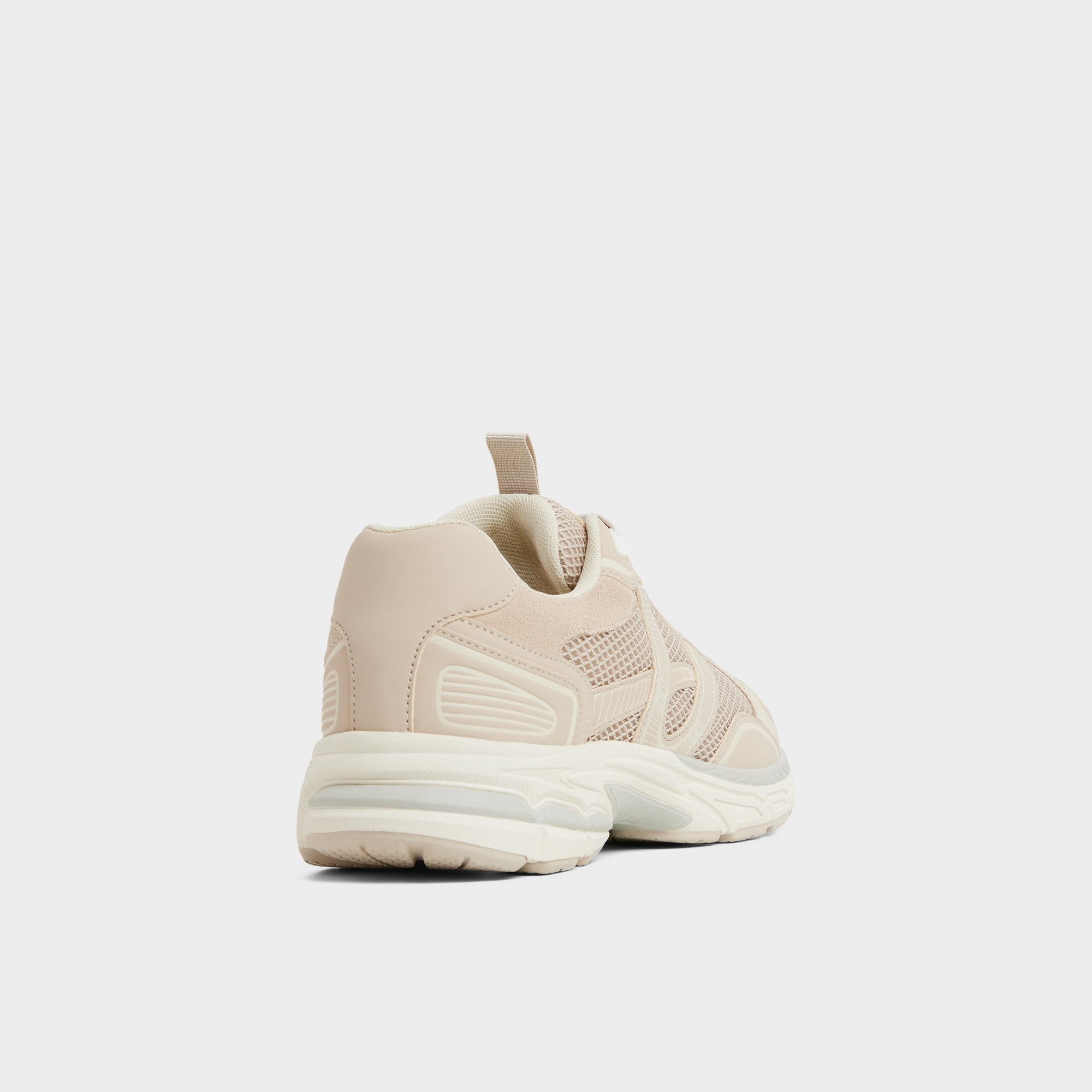 Blade in Taupe - Low top sneaker Jogger sole