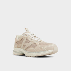 Blade in Taupe - Low top sneaker Jogger sole