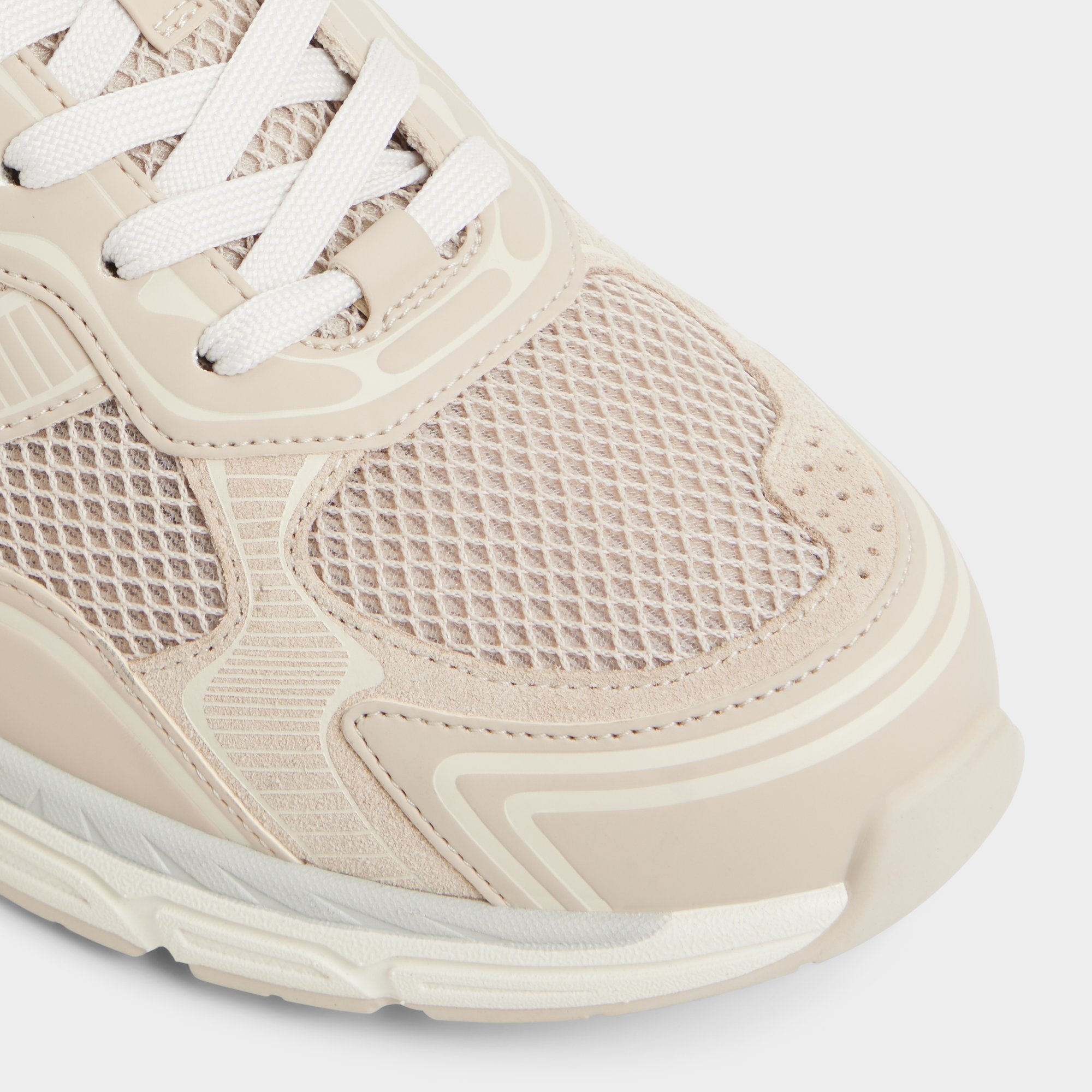 Blade in Taupe - Low top sneaker Jogger sole