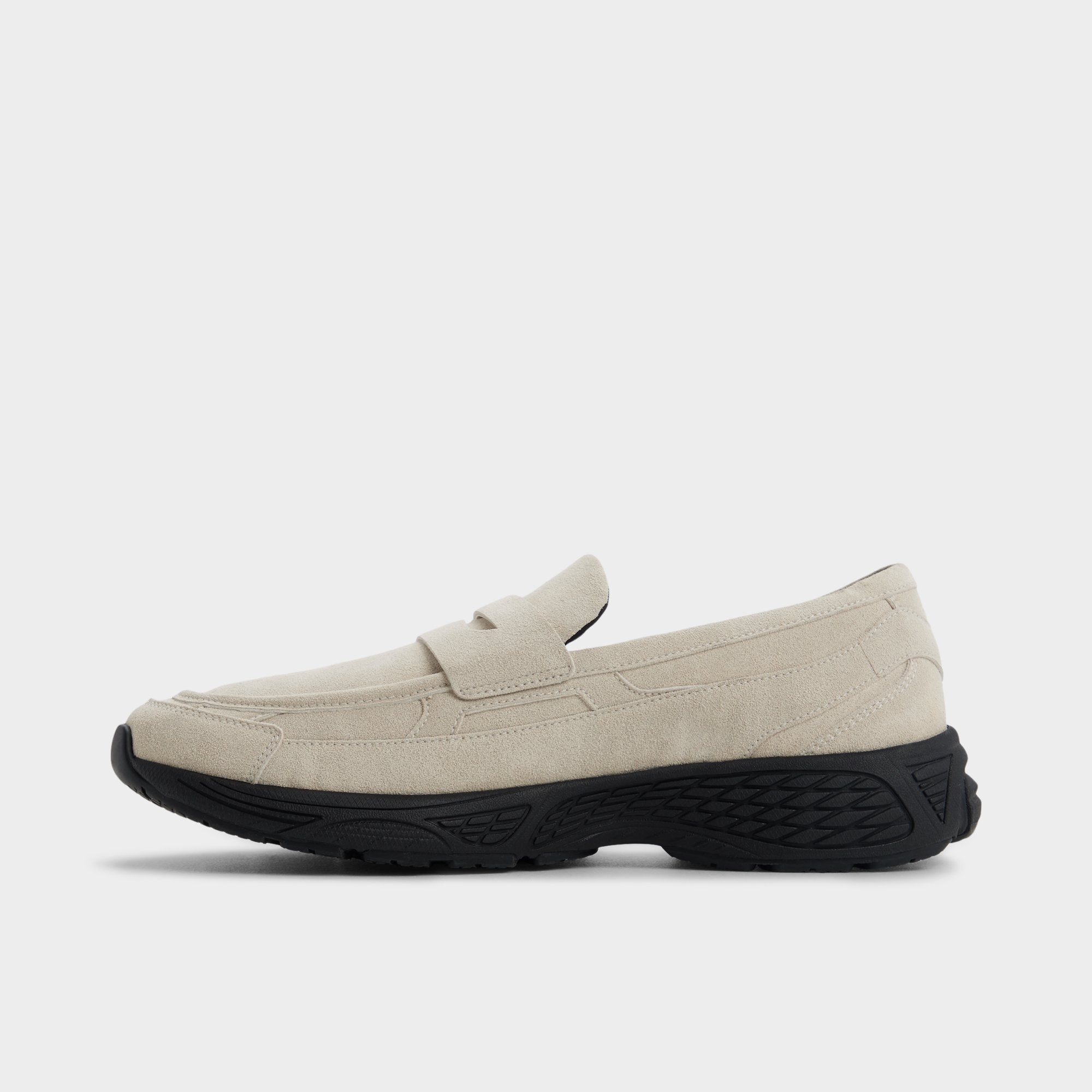 Jogger sole Loafersnkr in Ivory - Slip-on sneaker