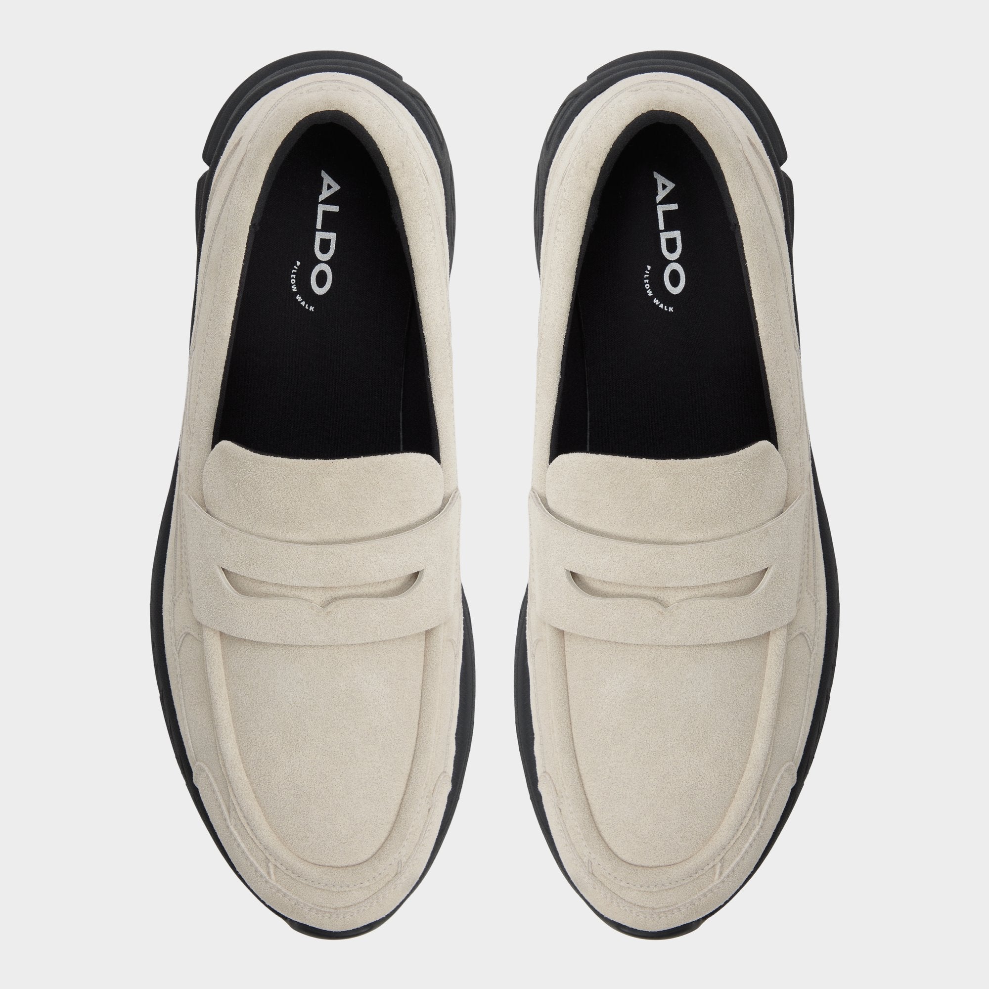 Jogger sole Loafersnkr in Ivory - Slip-on sneaker