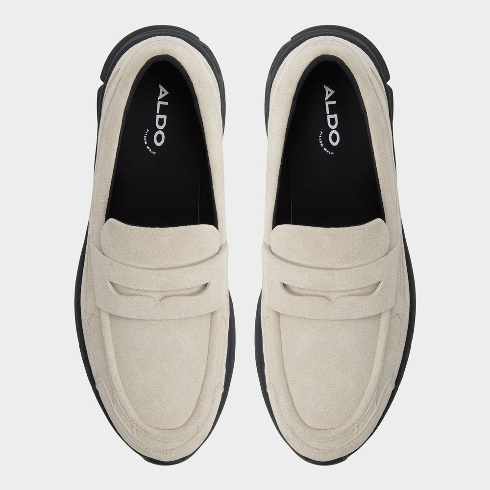 Jogger sole Loafersnkr in Ivory - Slip-on sneaker