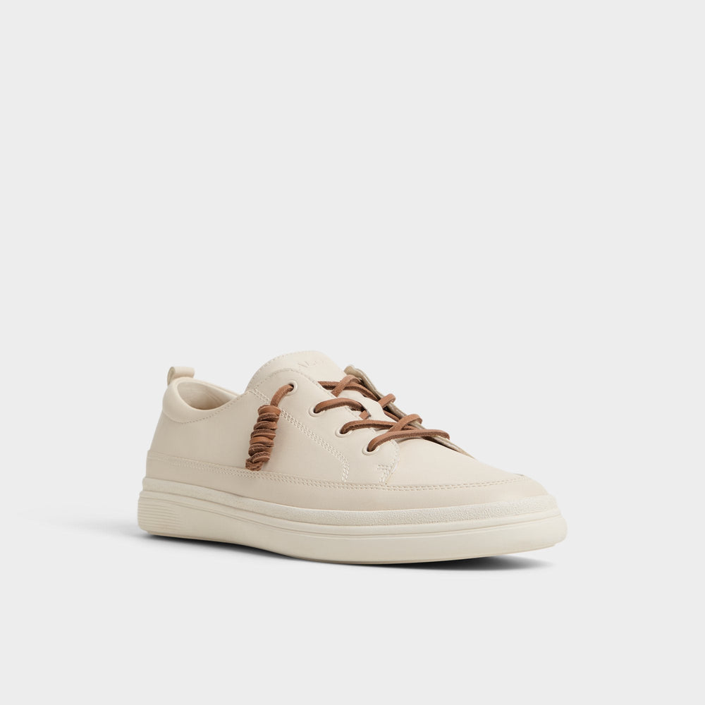 Cup sole Tristin in White Bone - Low top sneaker