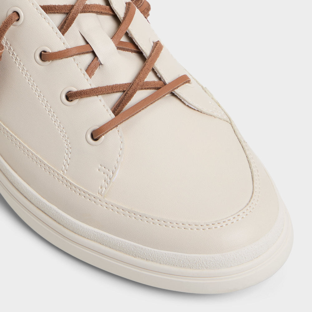 Cup sole Tristin in White Bone - Low top sneaker