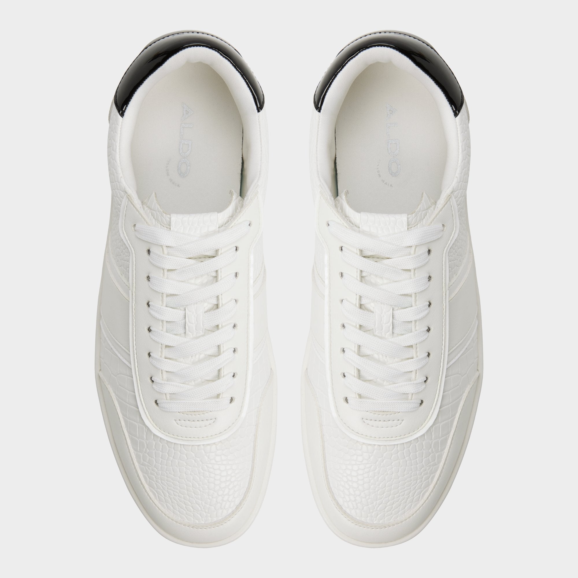Uptownn in White Combo - Low top sneaker
