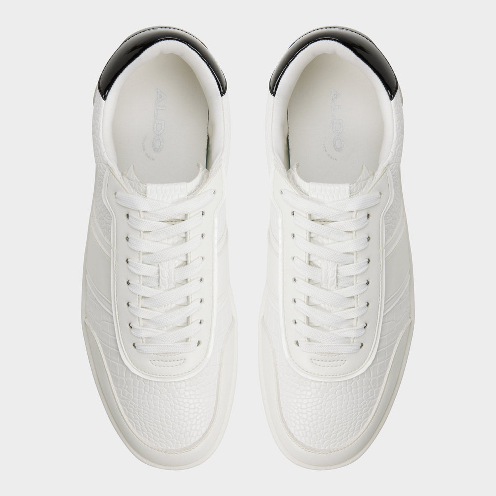 Uptownn in White Combo - Low top sneaker