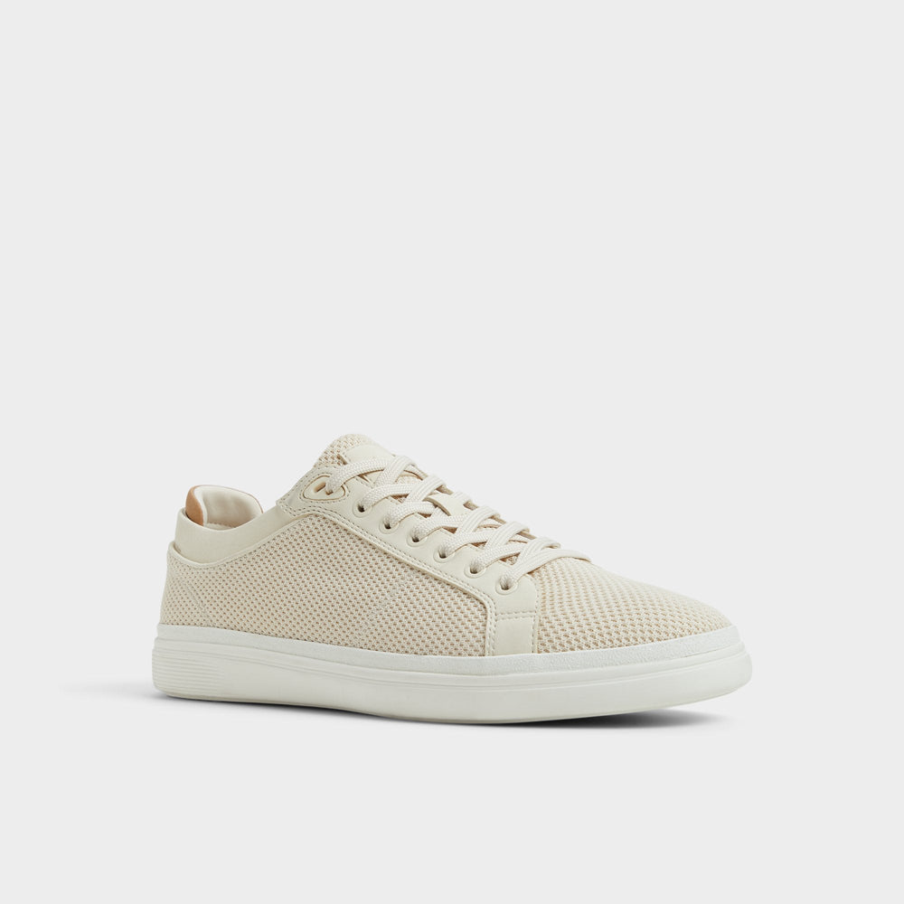 Finespec Bone Synthetic Knit Men's Low top - Low top sneaker