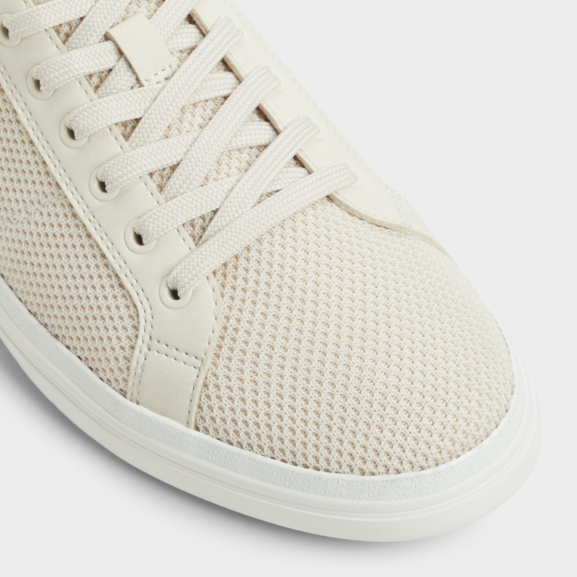 Finespec Bone Synthetic Knit Men's Low top - Low top sneaker