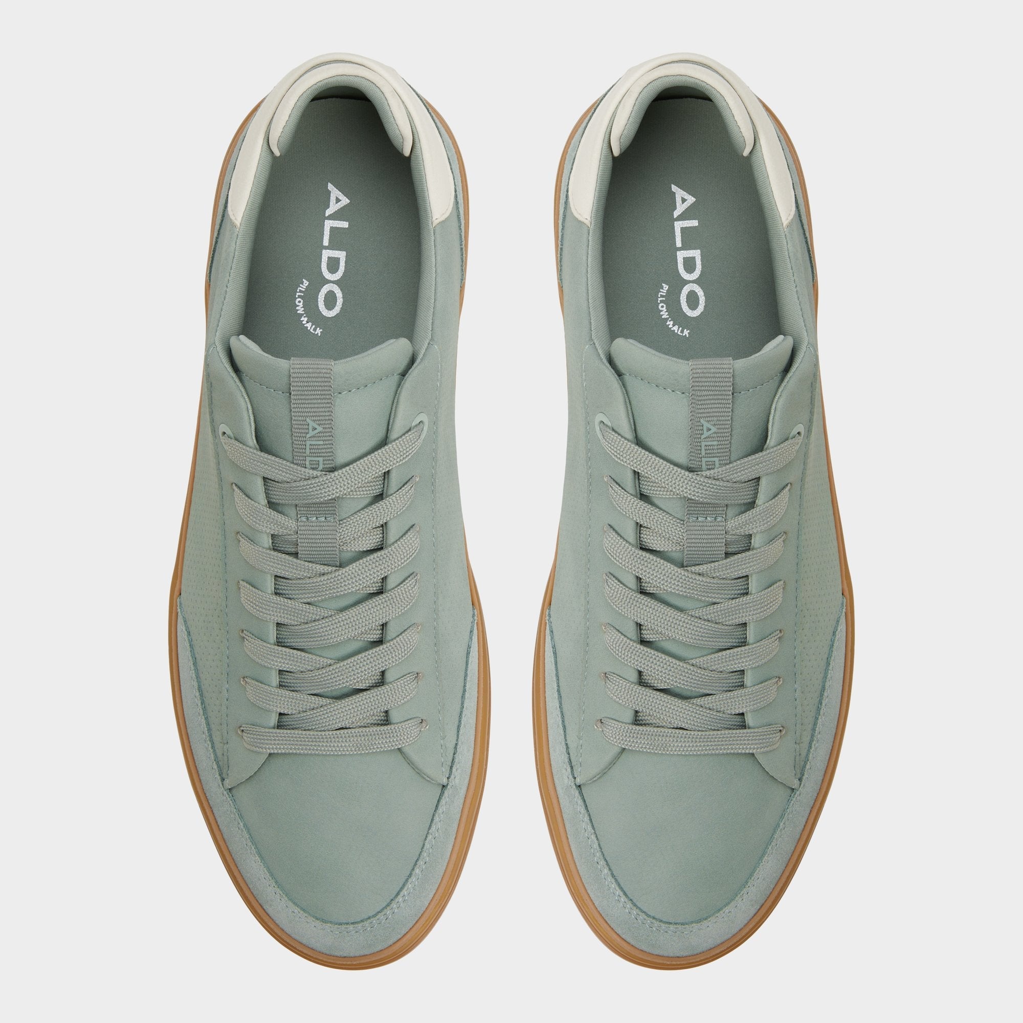 Stepup Light Green Men's Travel essentials - Low top sneaker