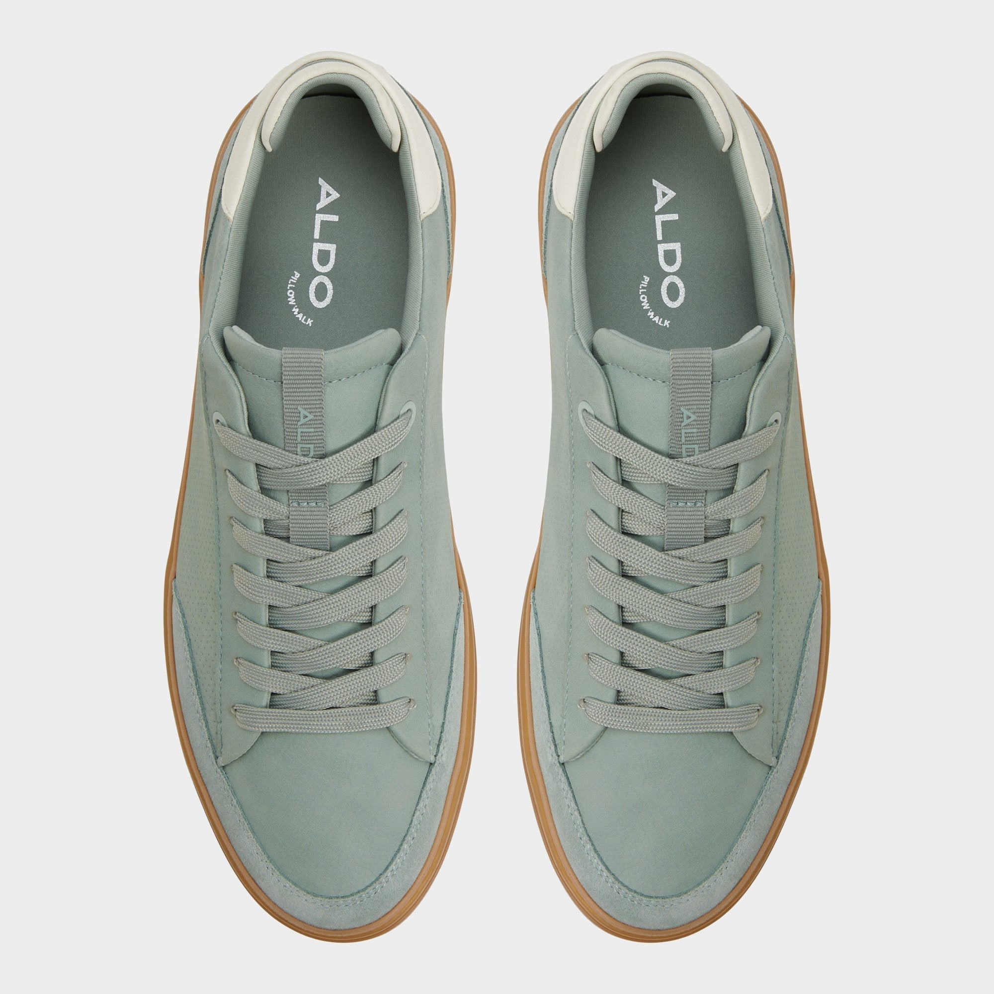 Stepup Light Green Men's Travel essentials - Low top sneaker