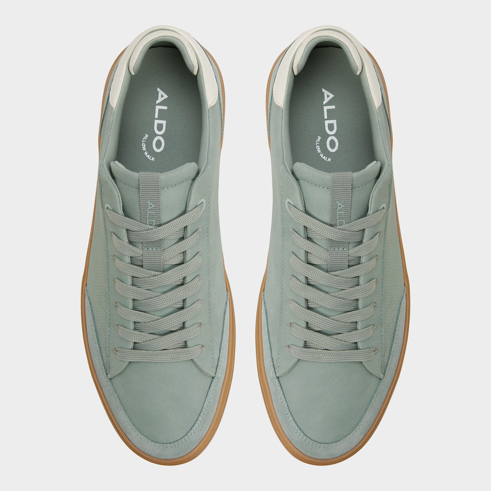 Stepup Light Green Men's Travel essentials - Low top sneaker