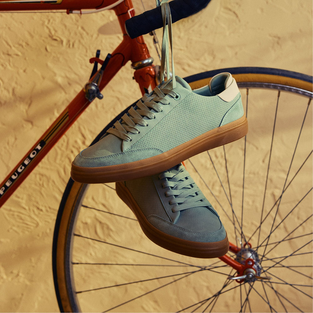 Stepup Light Green Men's Travel essentials - Low top sneaker