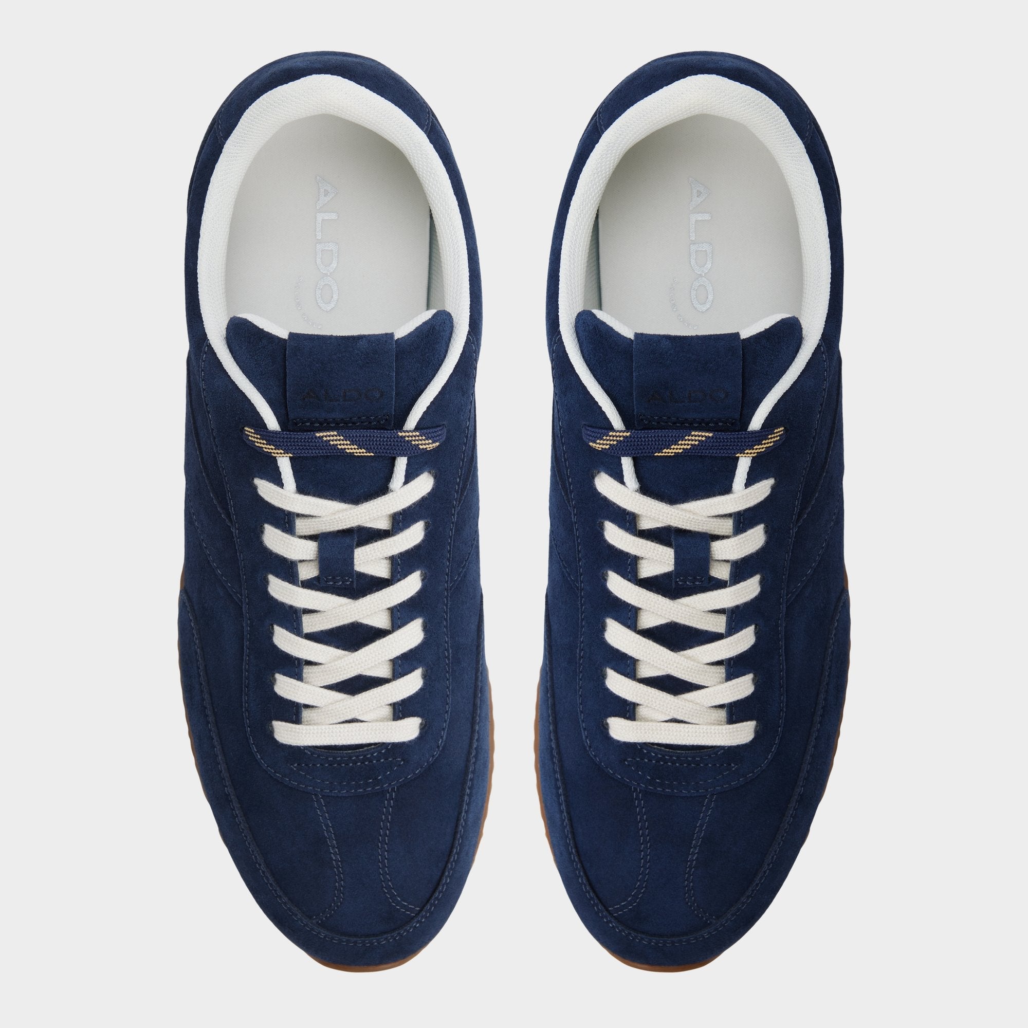 Nathaniell in Navy - Low top sneaker Cup sole