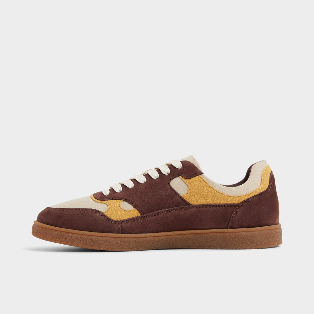 Cup sole Curtis in Brown Multi - Low top sneaker