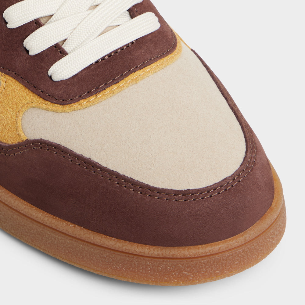 Cup sole Curtis in Brown Multi - Low top sneaker