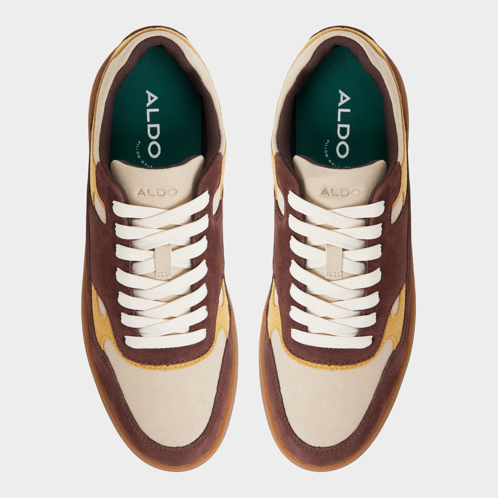 Cup sole Curtis in Brown Multi - Low top sneaker