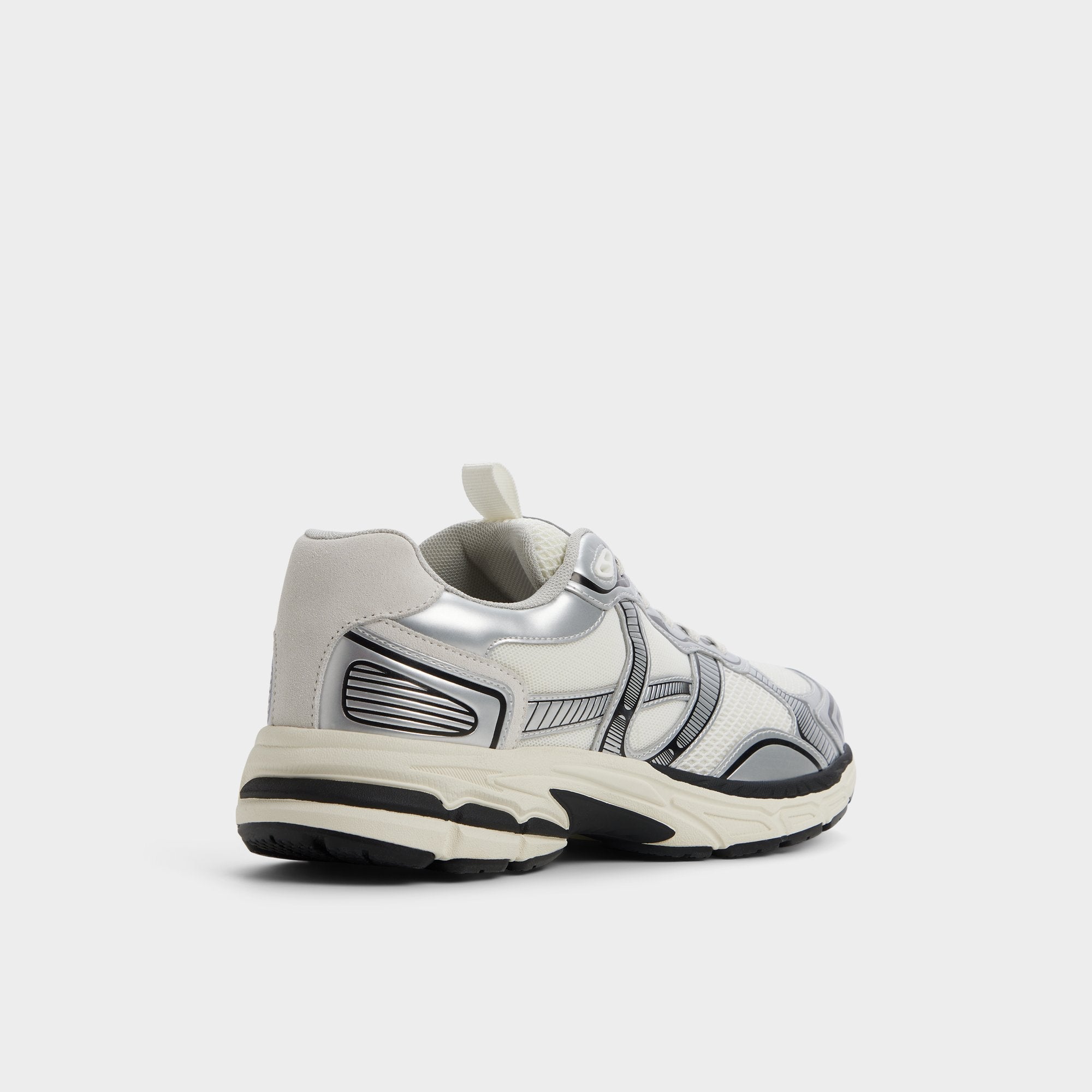 Blade in White - Low top sneaker Jogger sole