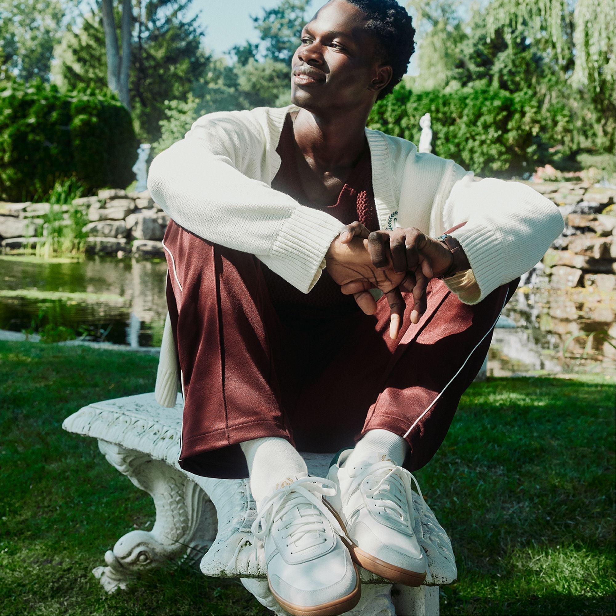 Uptown White Combo Men's Aldo Sport Club - Low top sneaker