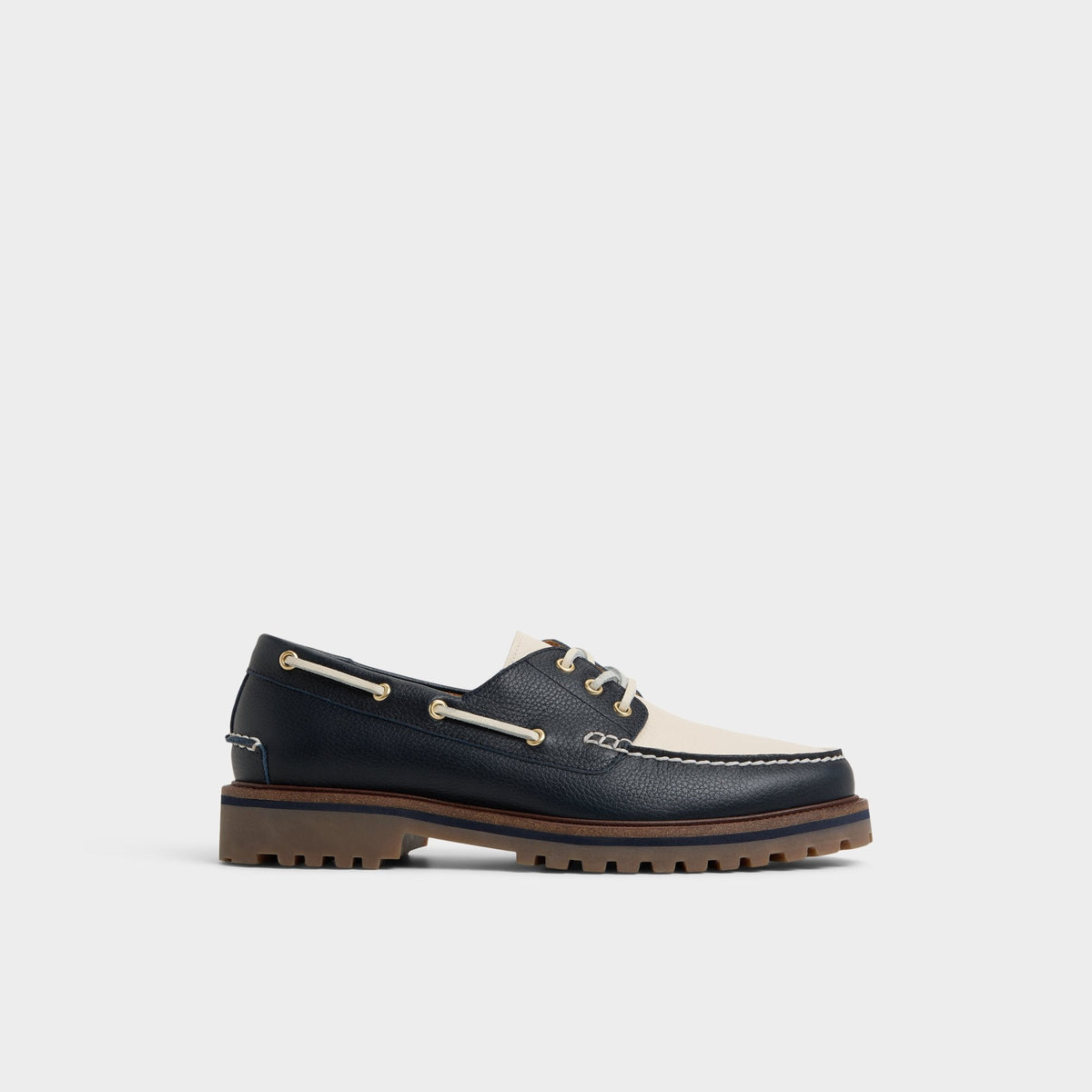 Cedric in Navy - Boat shoe