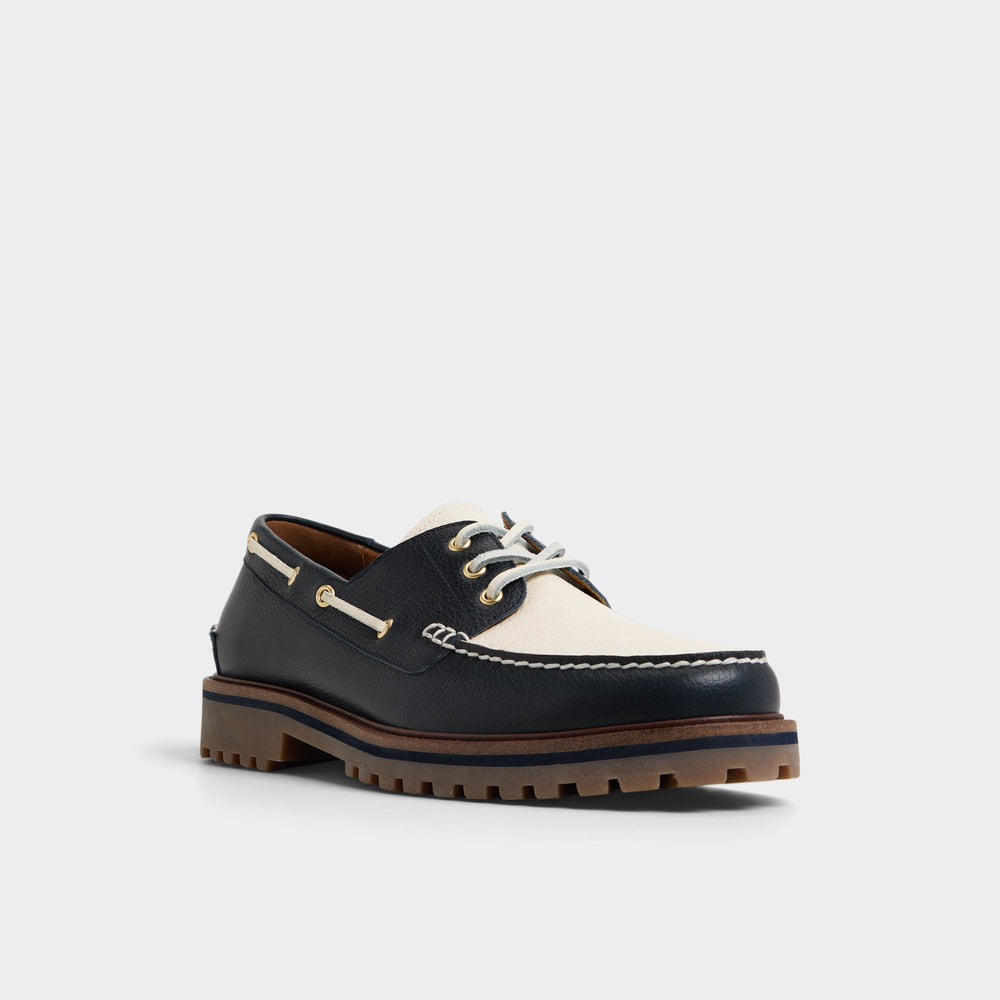 Cedric in Navy - Boat shoe