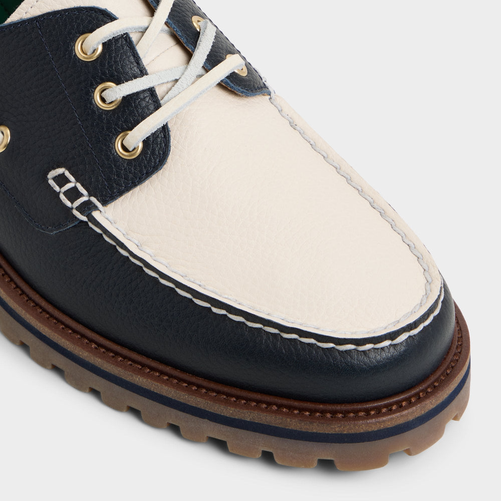 Cedric in Navy - Boat shoe