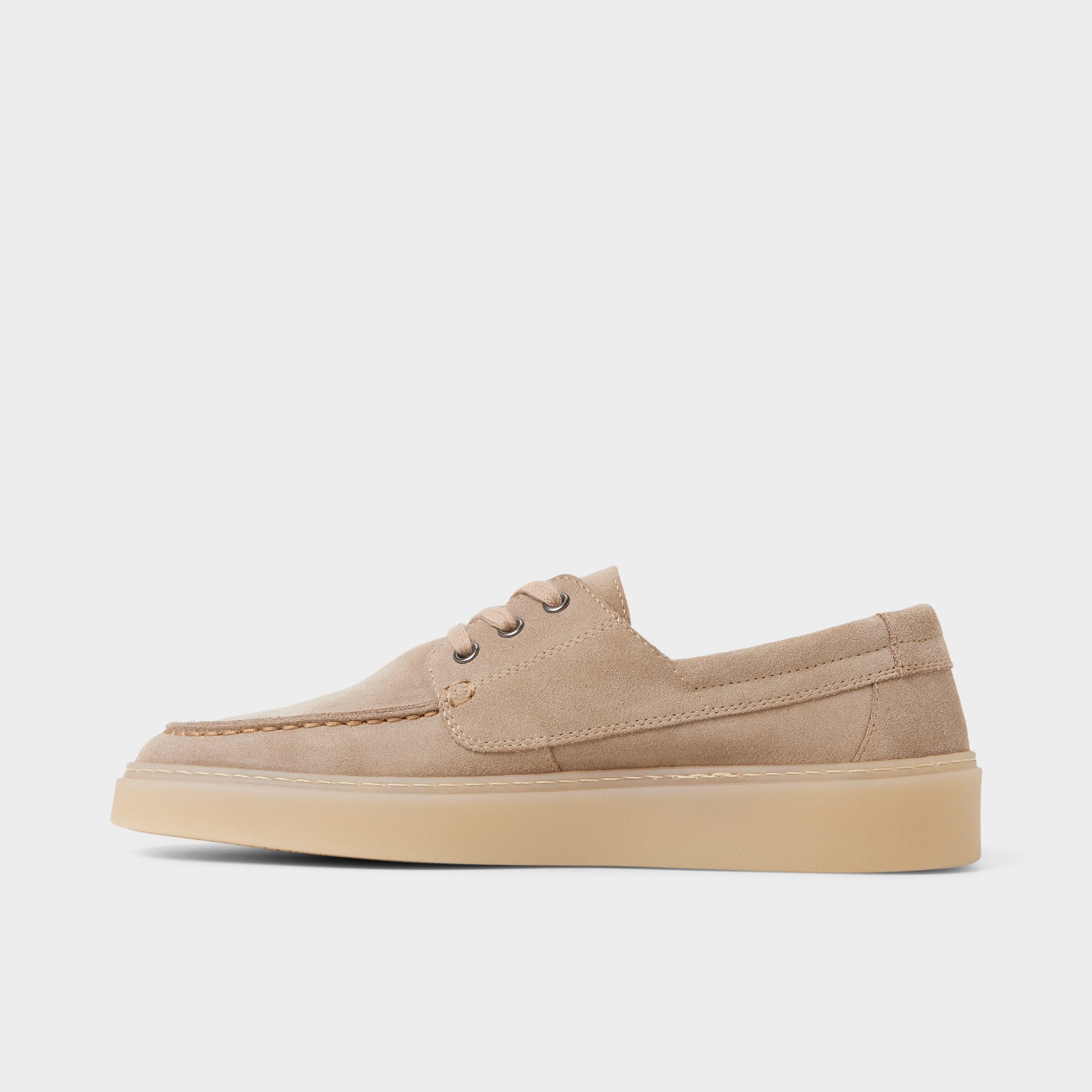 Stazo Taupe Men's Casual Shoes - Boat shoe
